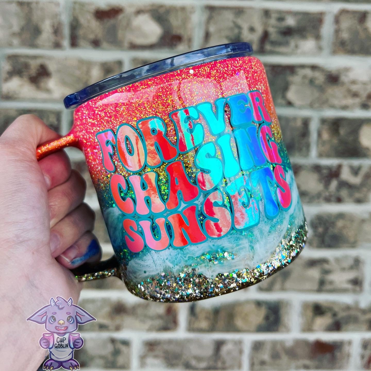 Chasing Sunsets mug