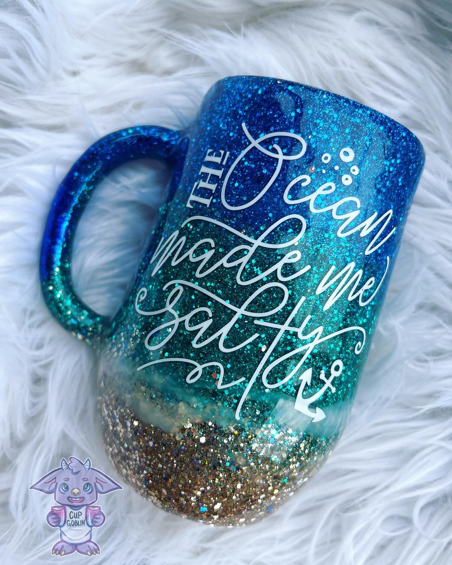 Ocean made me Salty 16 oz